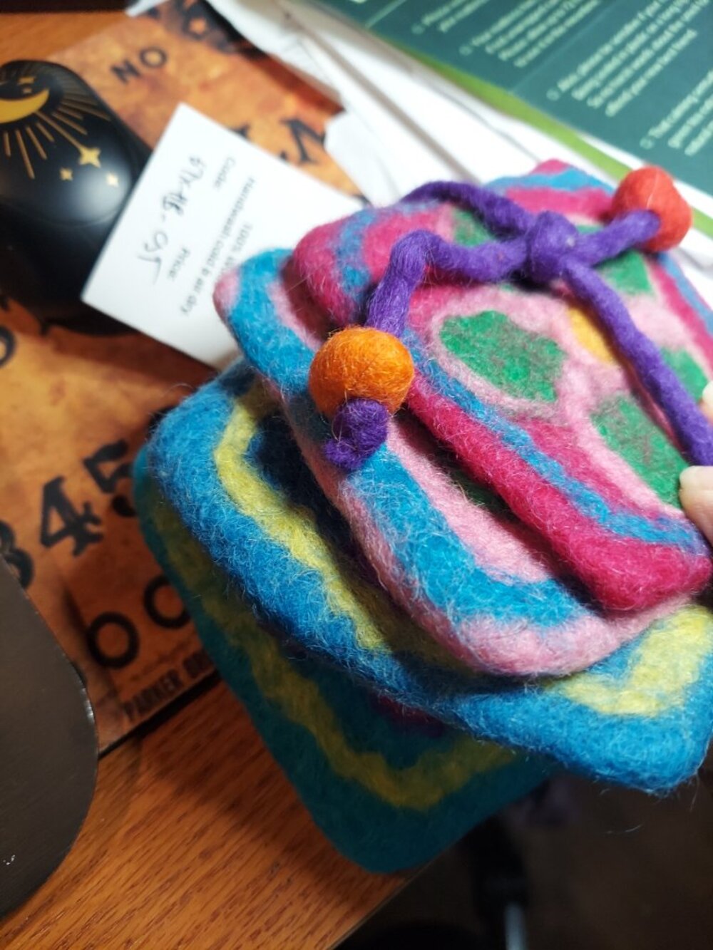 Wool Coasters - Picture 2 of 6